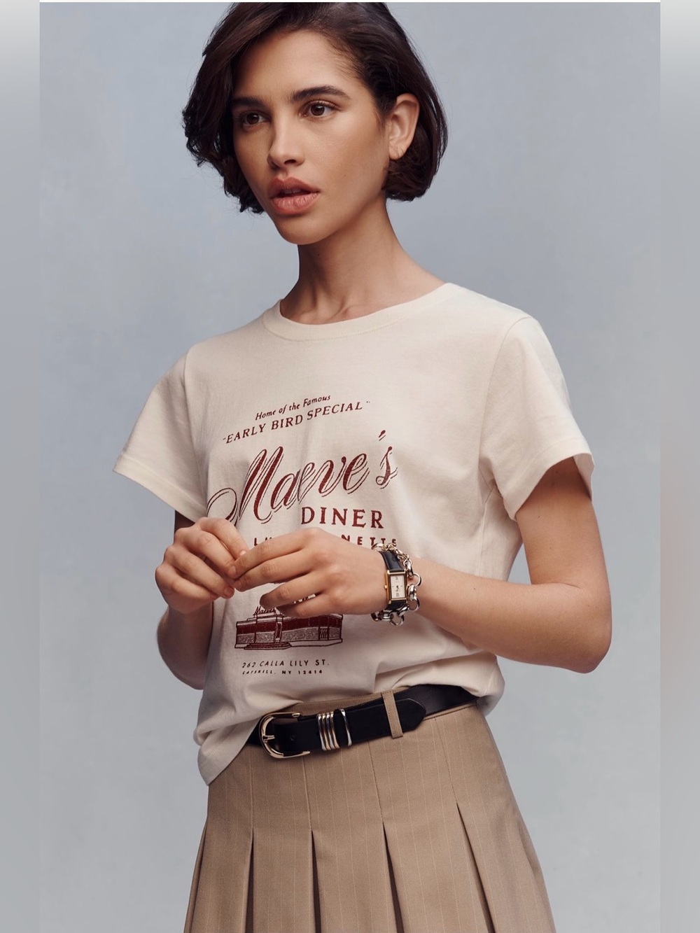Anthropologie Maeve Evelyn Tee Maeve’s Diner